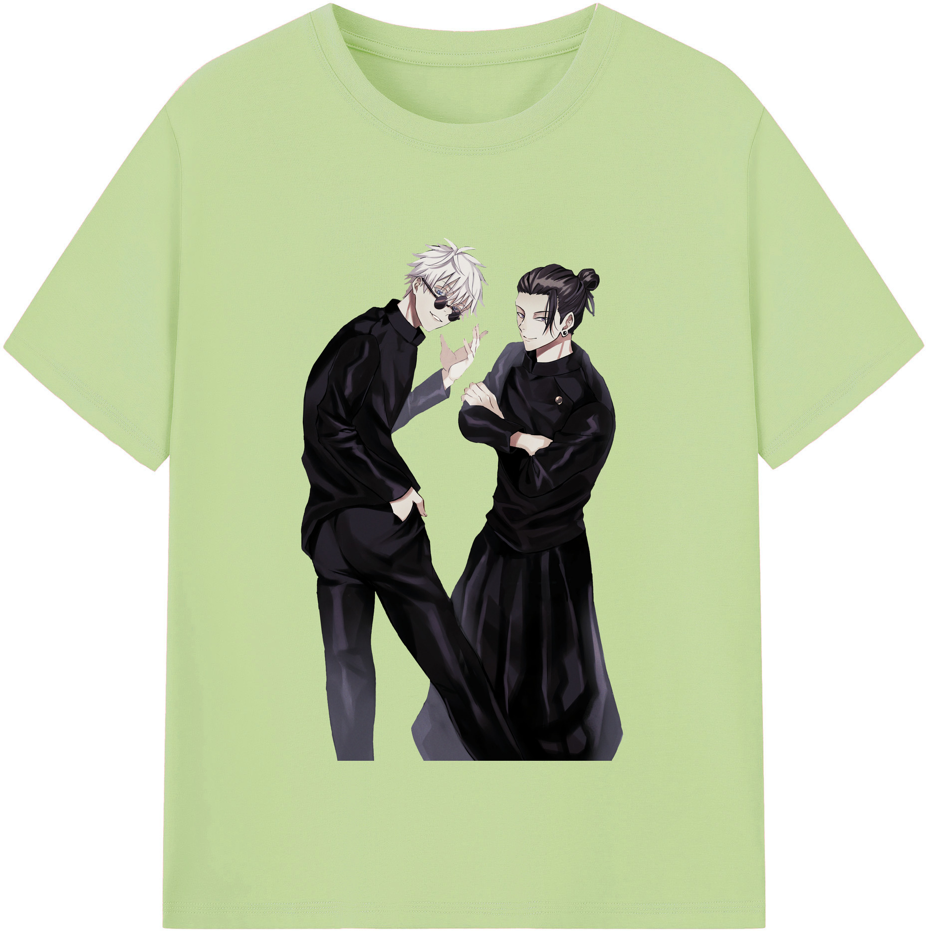 （画像用） 呪術廻戦 Jujutsu Kaisen 綿100％半袖Tシャツ（フロントプリント）